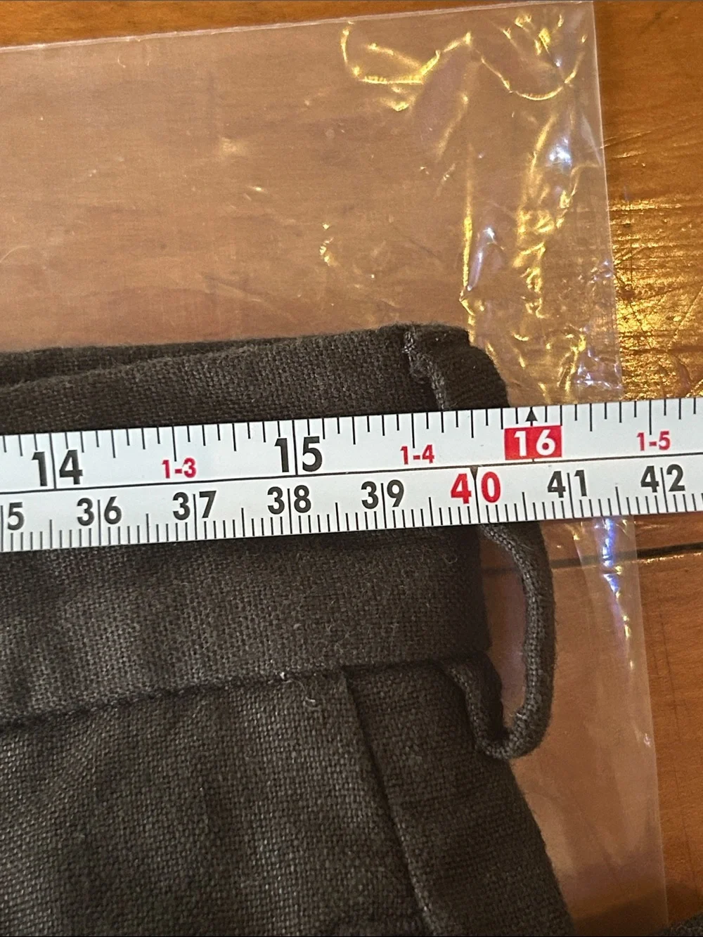 Vintage 90 Polo Ralph Lauren Dress Trousers Men 31x32 Linen Cotton Pleated Black